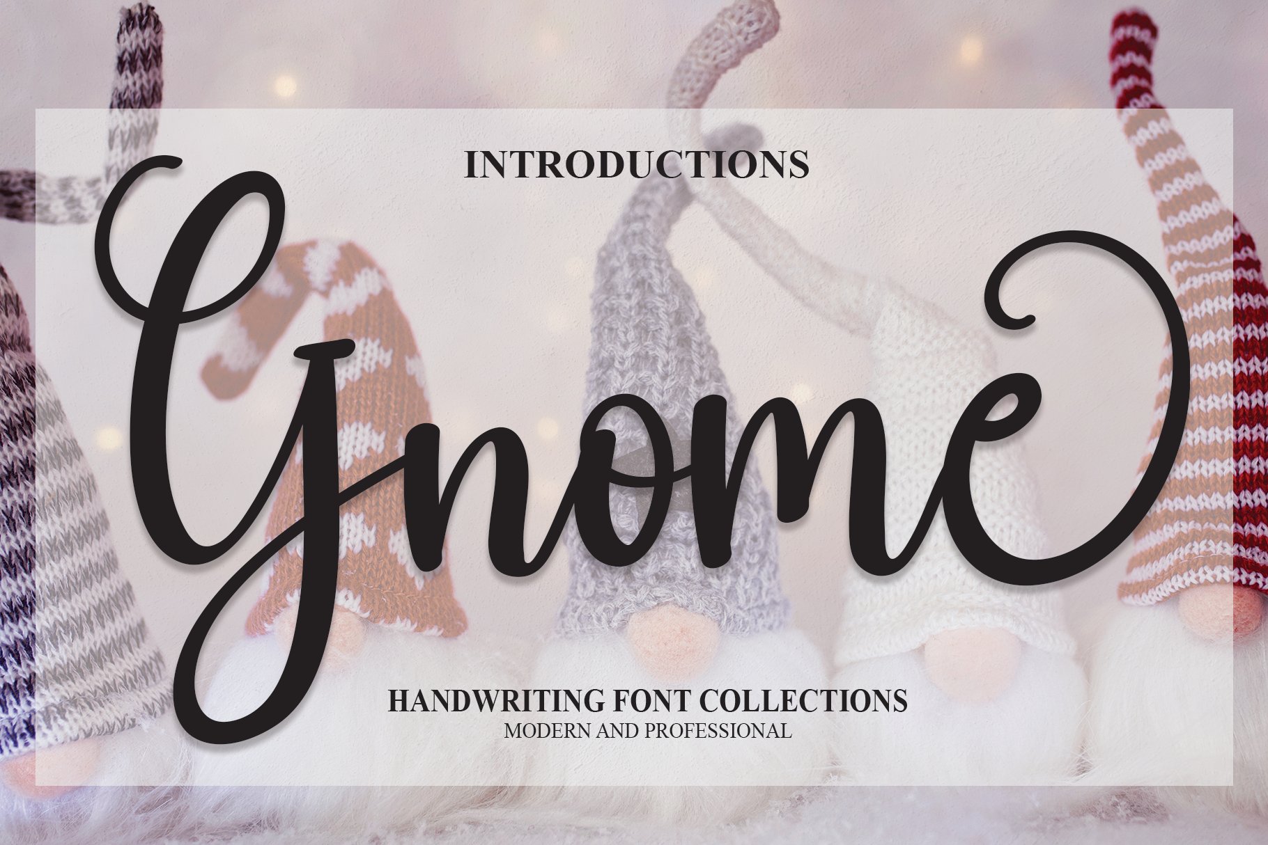 Gnome | Script Font cover image.