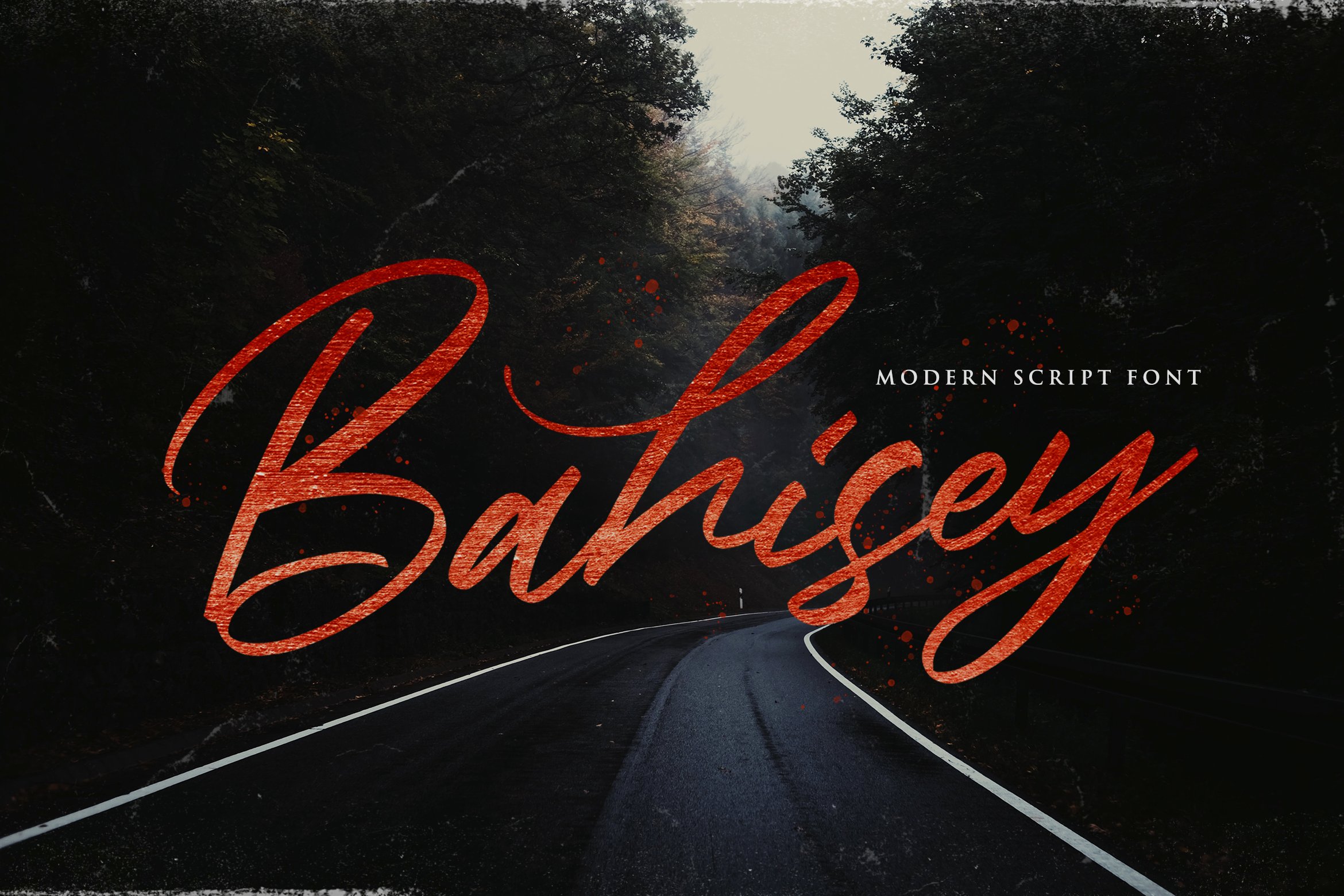 Bahisey - Modern Script Font cover image.