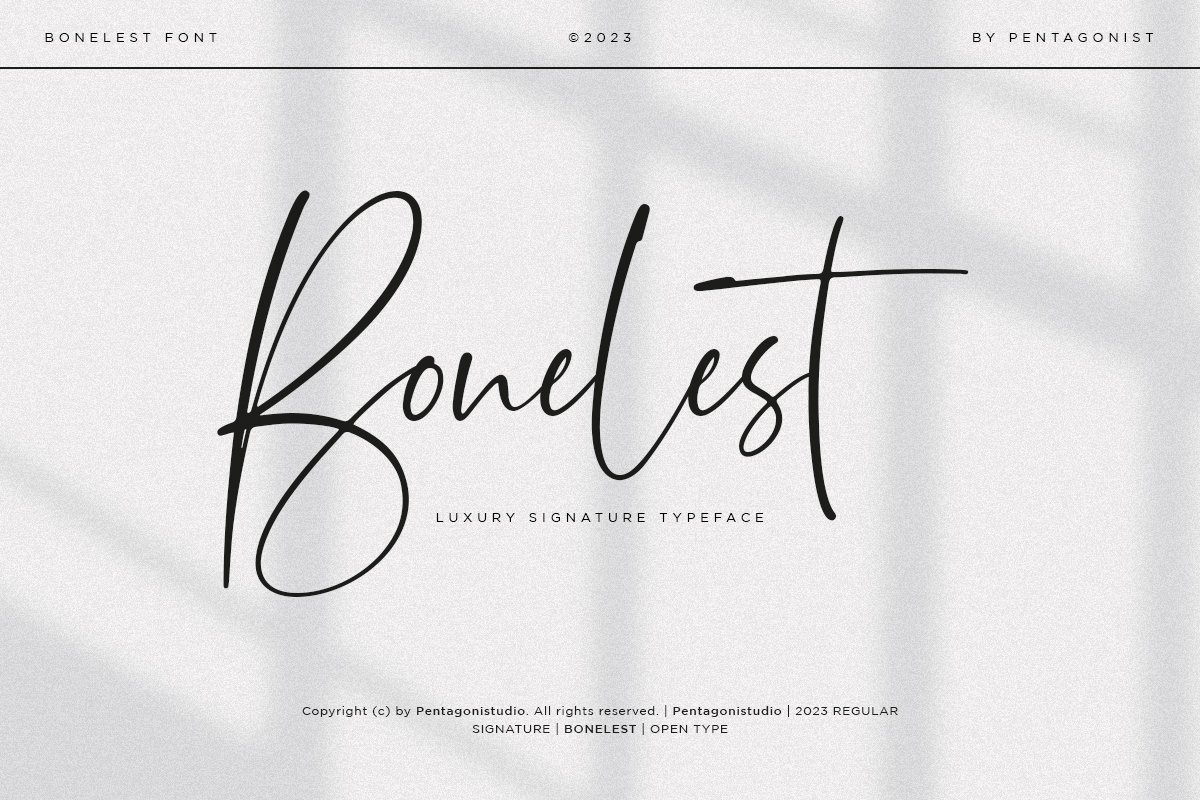 Bonelest | Stylish Ligaturecover image.