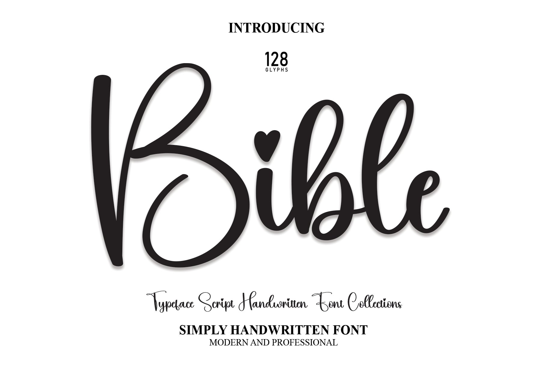 Bible | Script Font cover image.