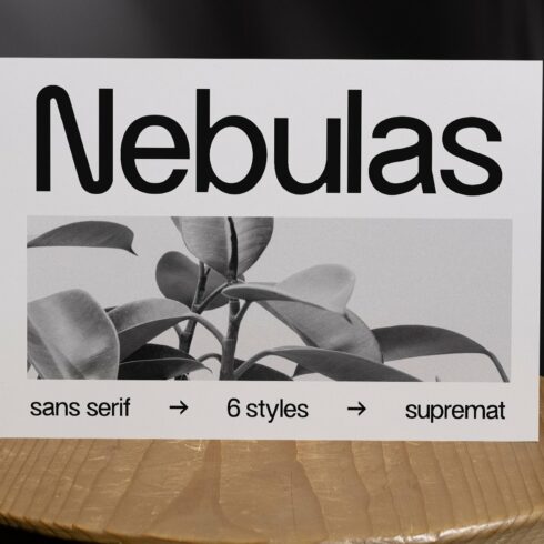 Nebulas Font cover image.