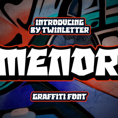 MENOR - Display Graffiti Style Font cover image.