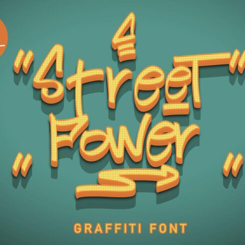 Street Power - Graffiti Font cover image.