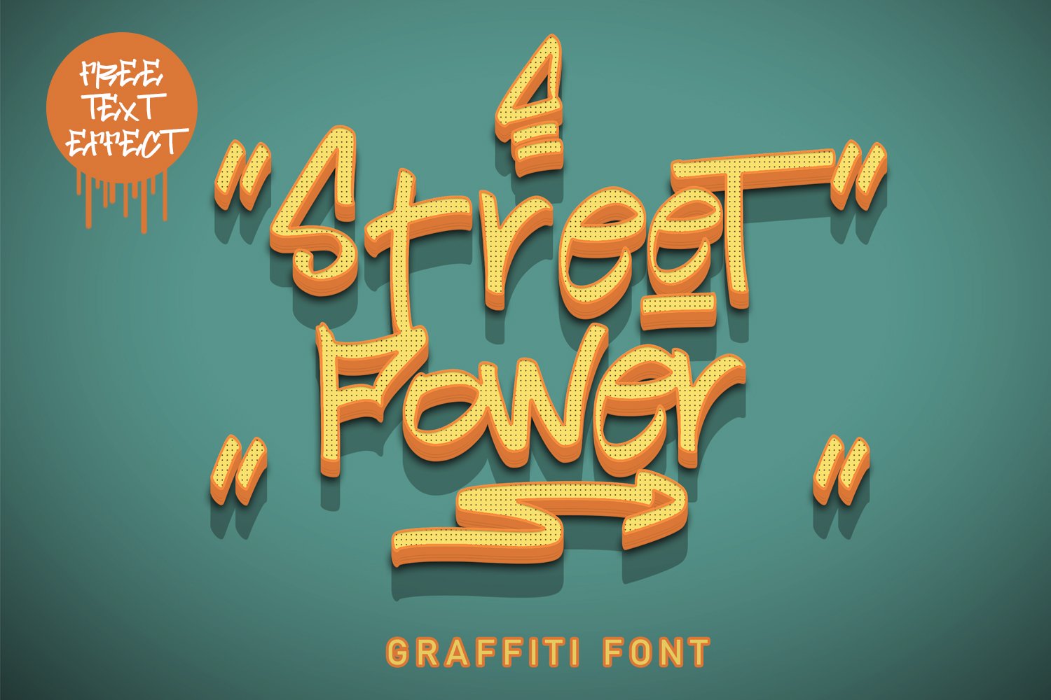 Street Power - Graffiti Font cover image.