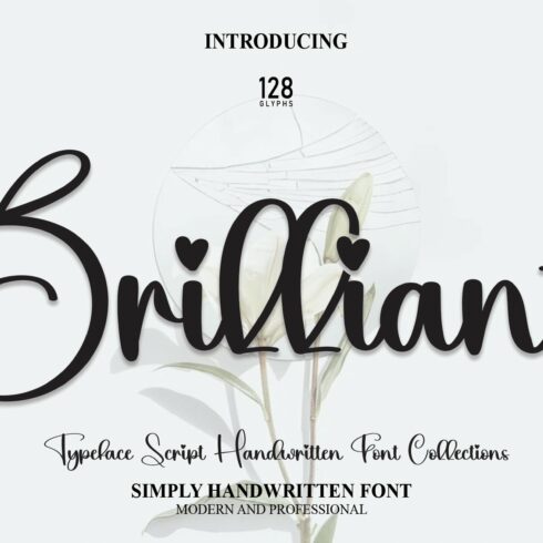 Brilliant | Script Font cover image.