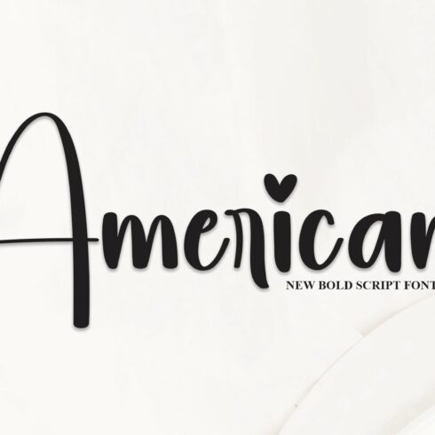 American | Script Font cover image.