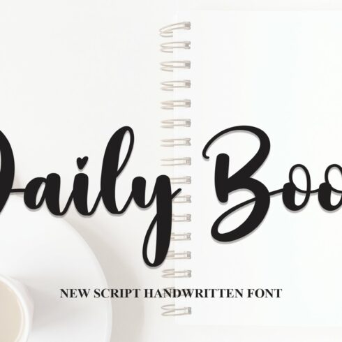 Daily Book | Script Font cover image.