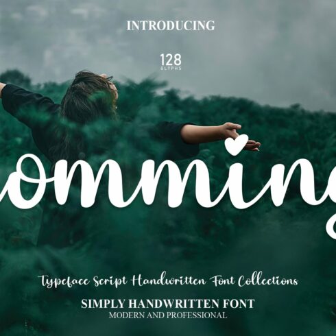 Comming | Script Font cover image.