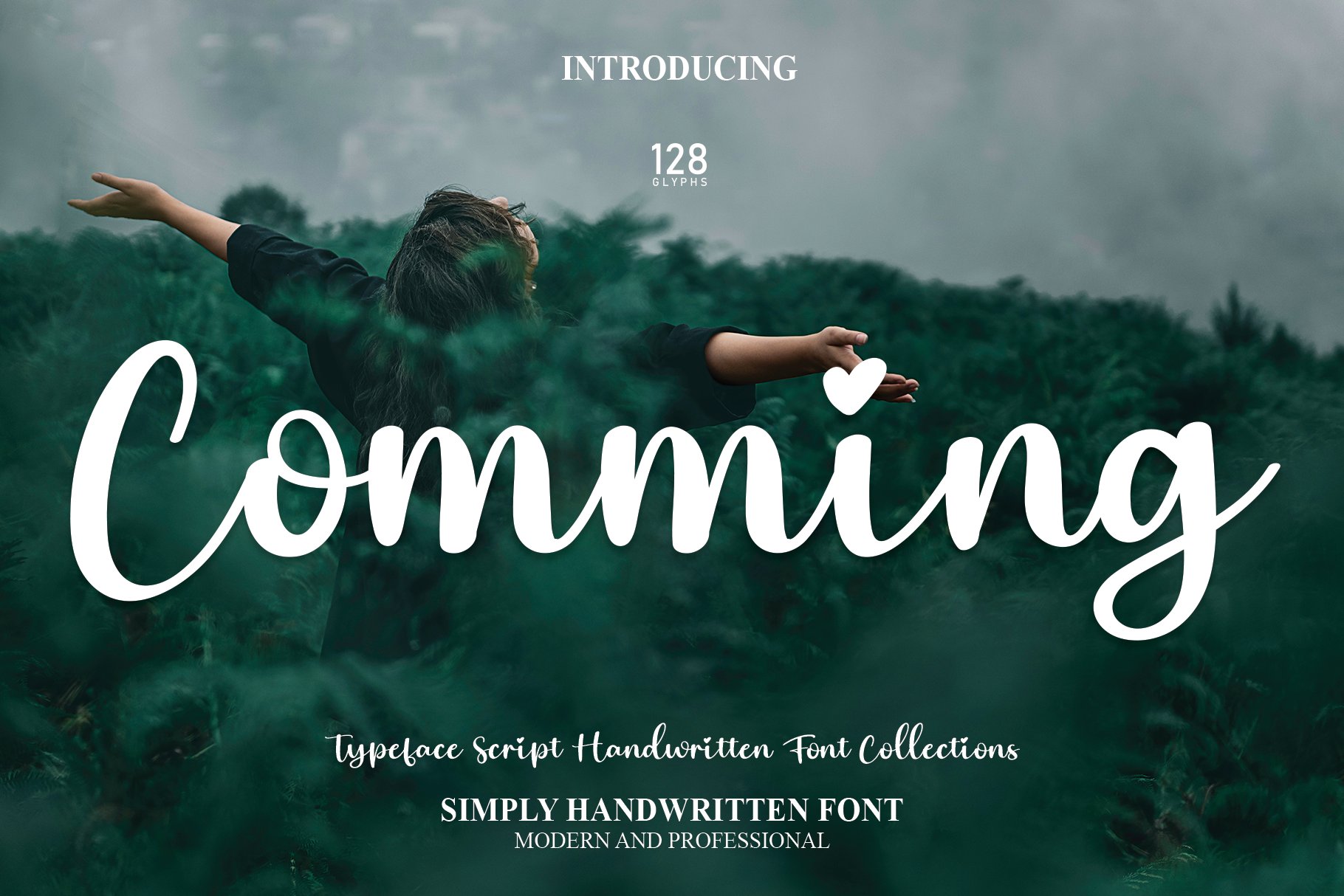 Comming | Script Font cover image.