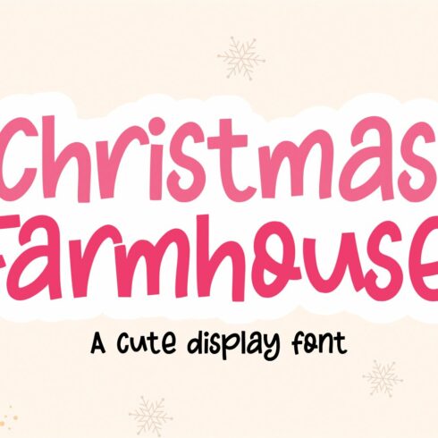 Christmas Farmhouse cover image.