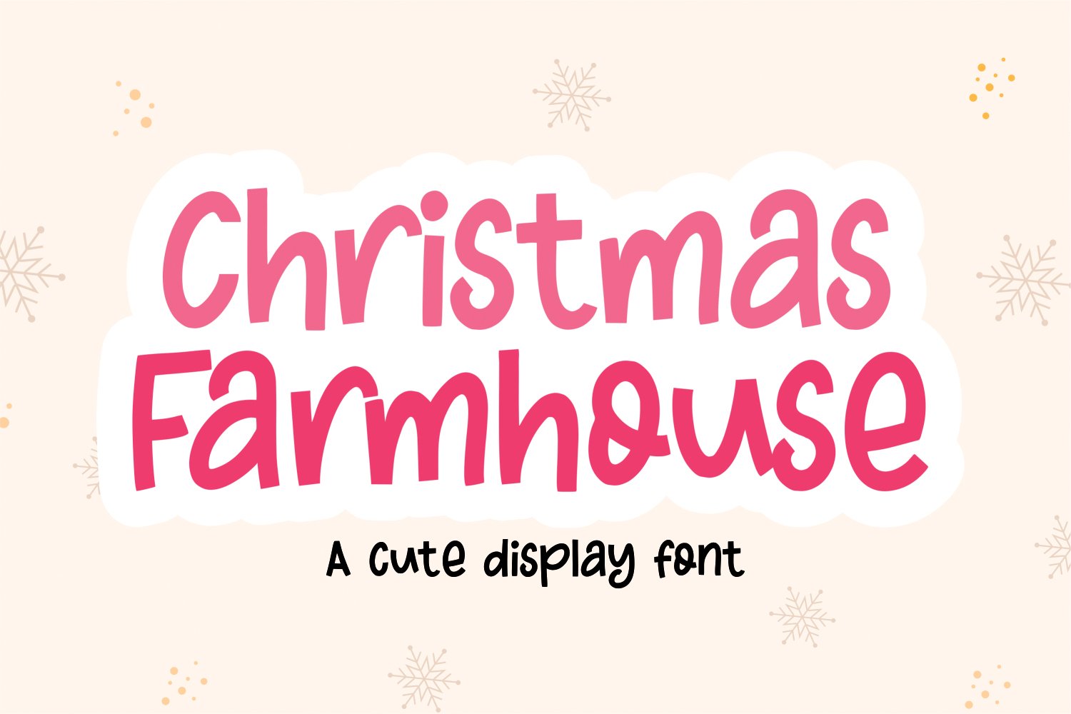 Christmas Farmhouse cover image.