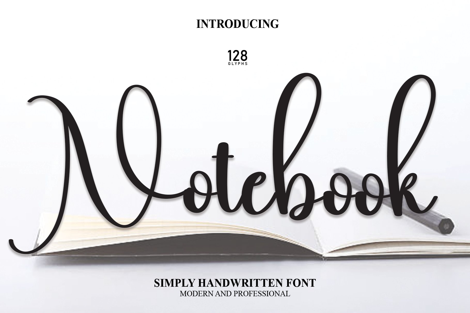 Notebook | Script Font cover image.