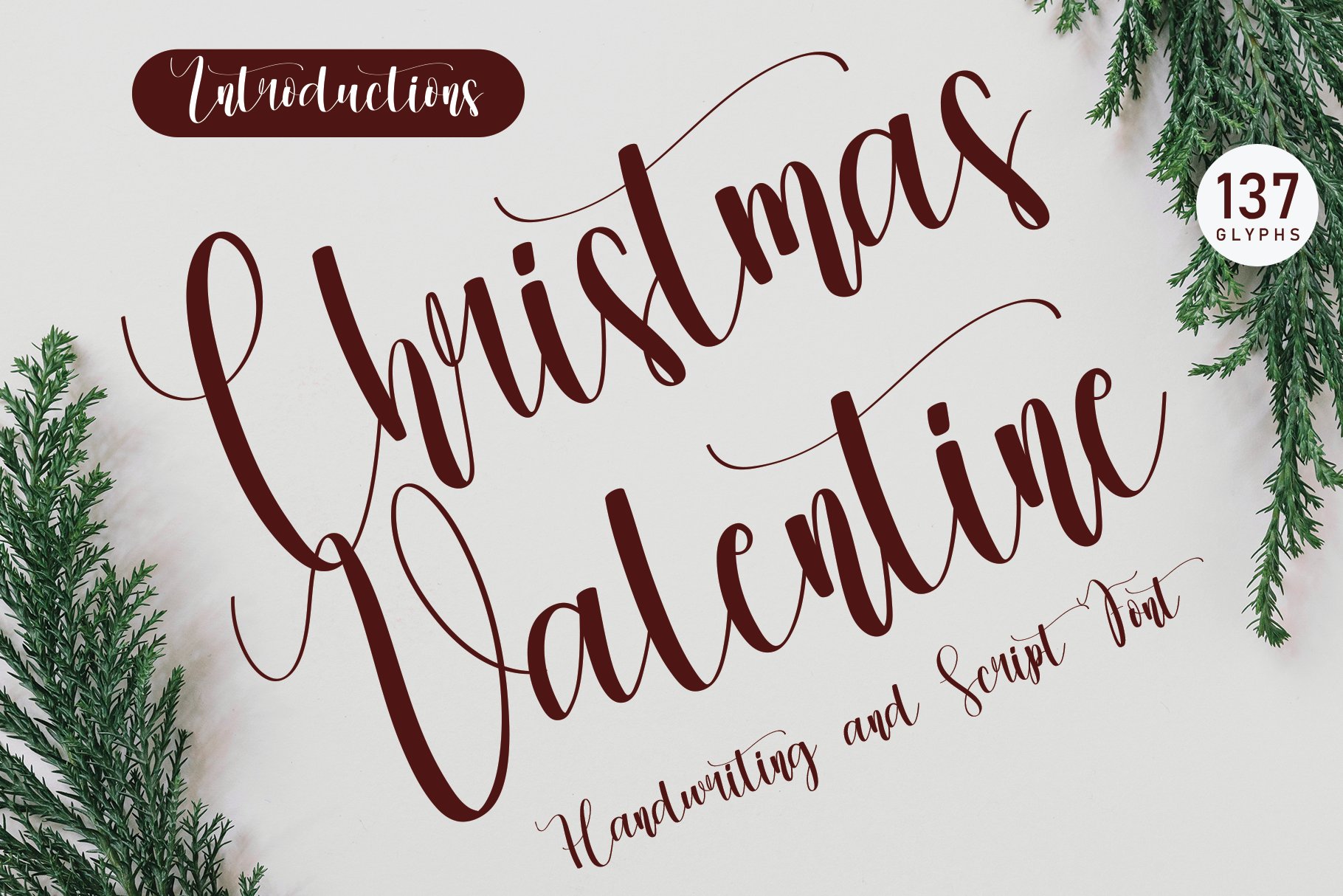 Christmas Valentine| Handwriten Font cover image.