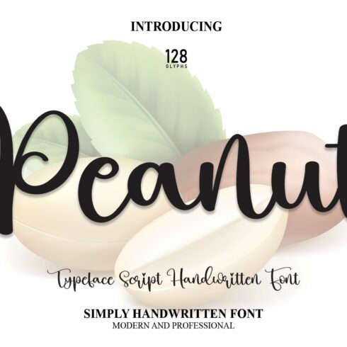 Peanut | Script Font cover image.