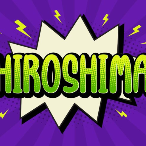 HIROSHIMA - Playful Display Font cover image.