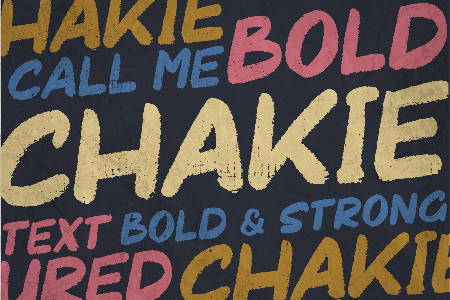 CHAKIE - Retro Brush Font cover image.