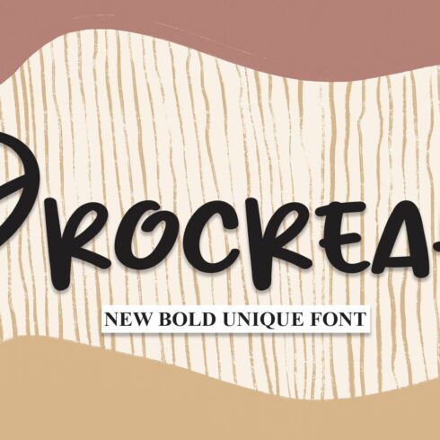 Procreate | Script Font cover image.