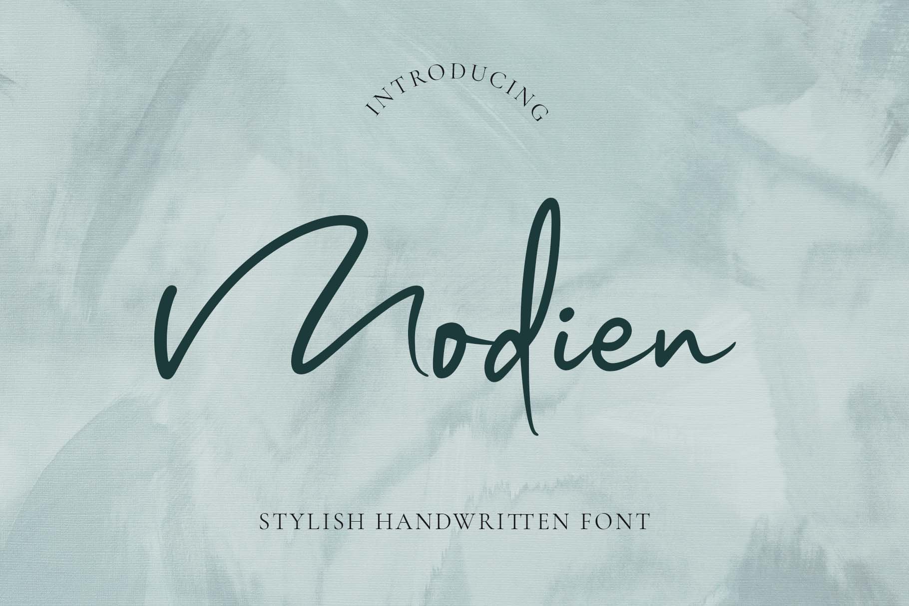 Modien - Stylish Handwritten Font cover image.