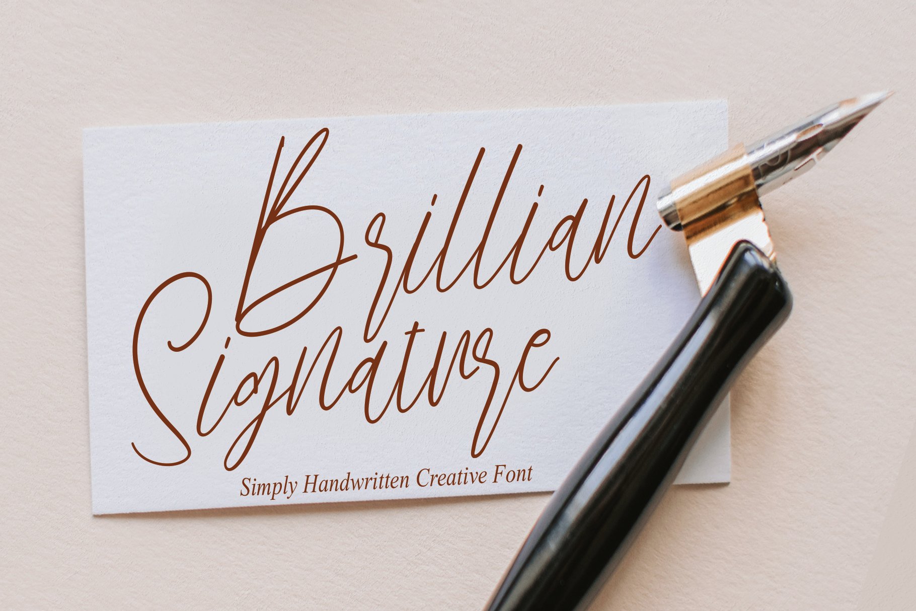 Brillian Signature | Script Font cover image.