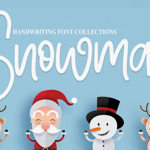 Snowman | Script Font cover image.