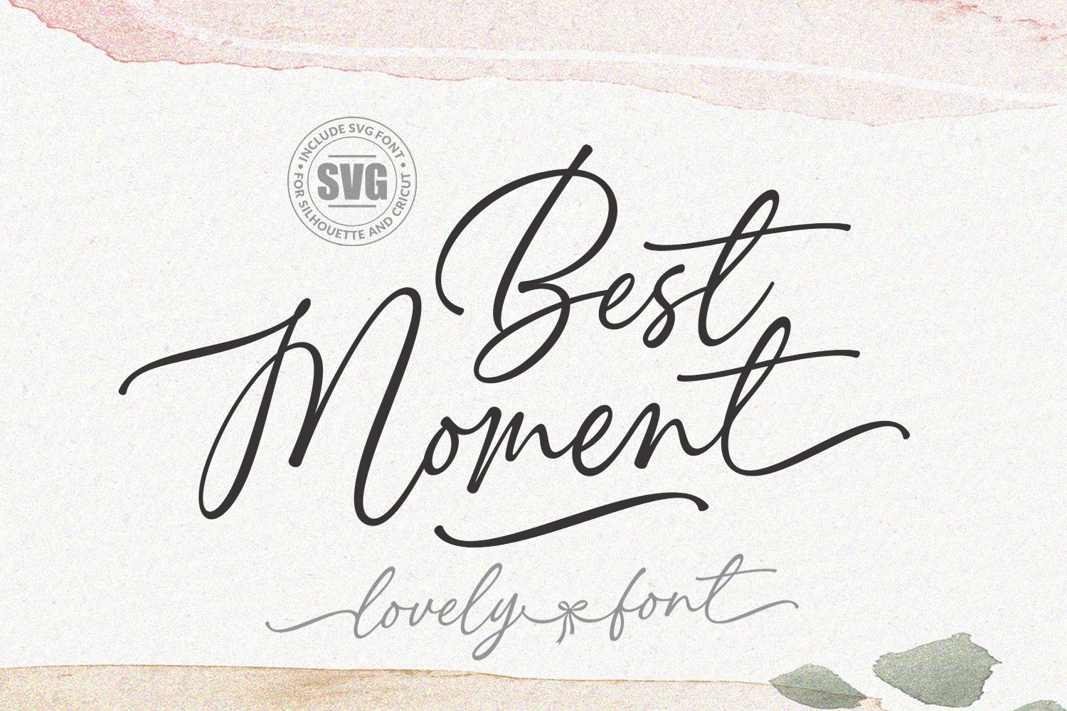 Signature Calligraphy - Best Moment cover image.