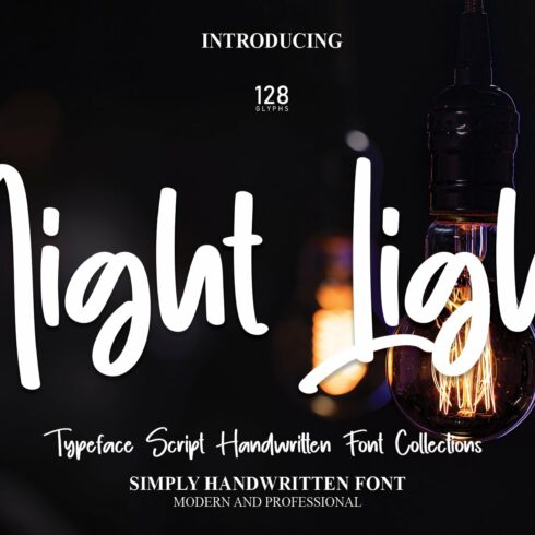 Night Light | Script Font cover image.