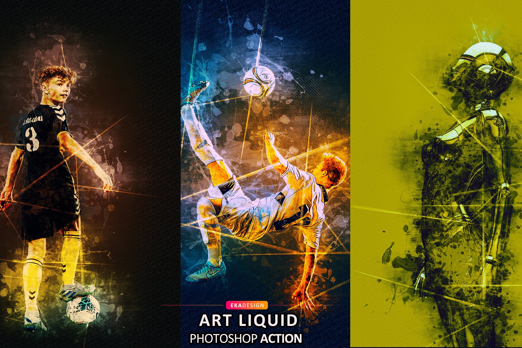 Art Liquid Photoshop Actioncover image.