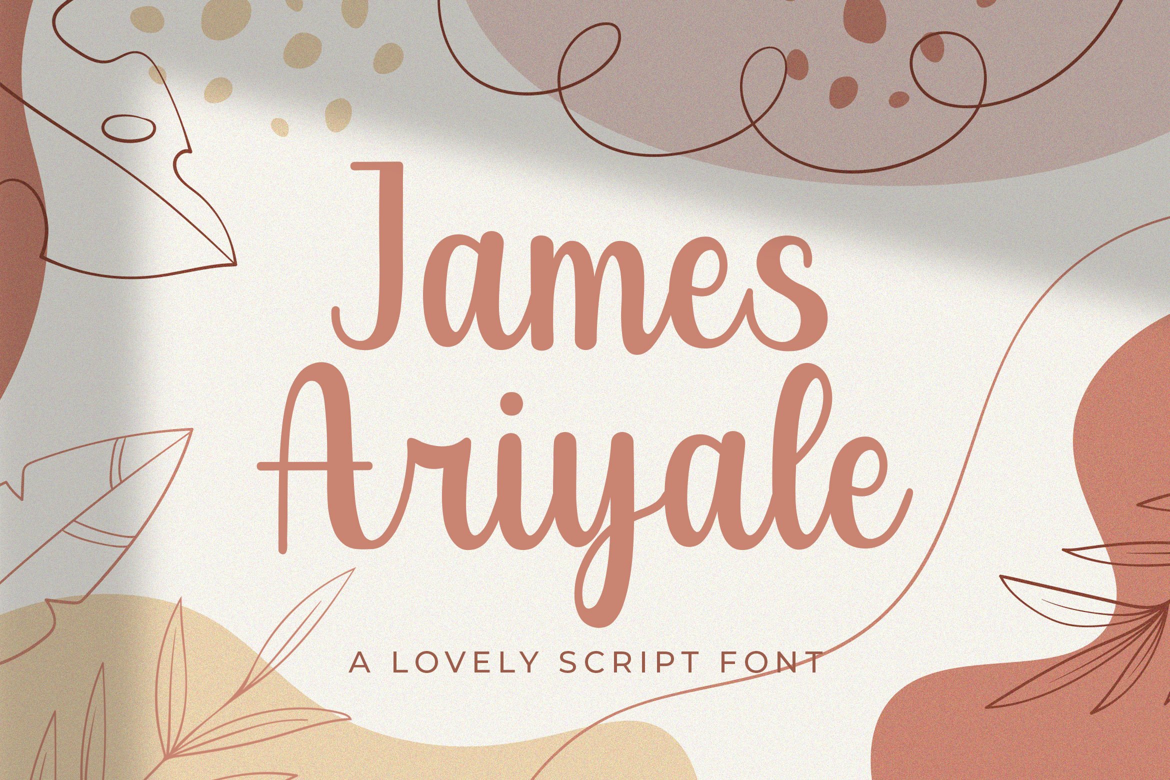 James Ariyale - Handwritten Font cover image.