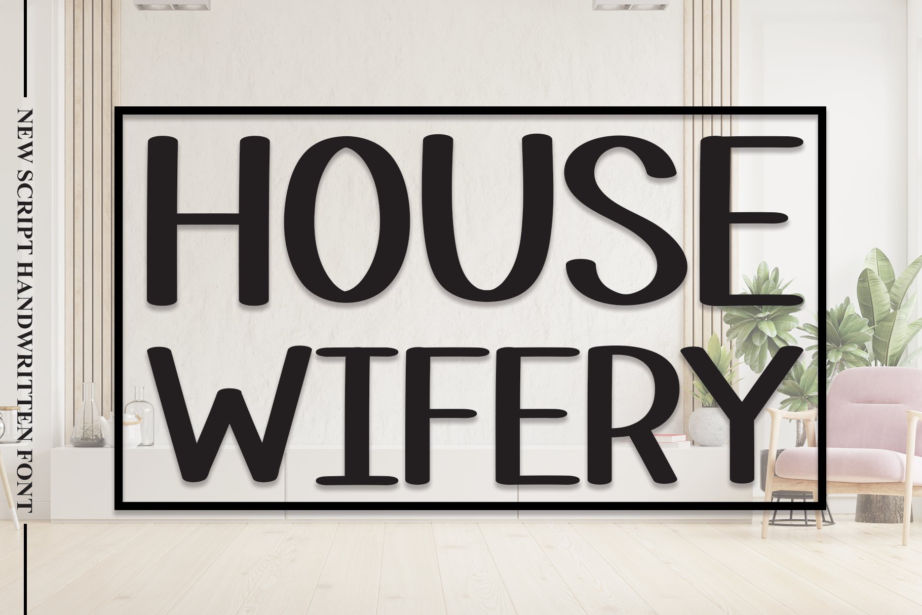 House Wifery | Script Font cover image.