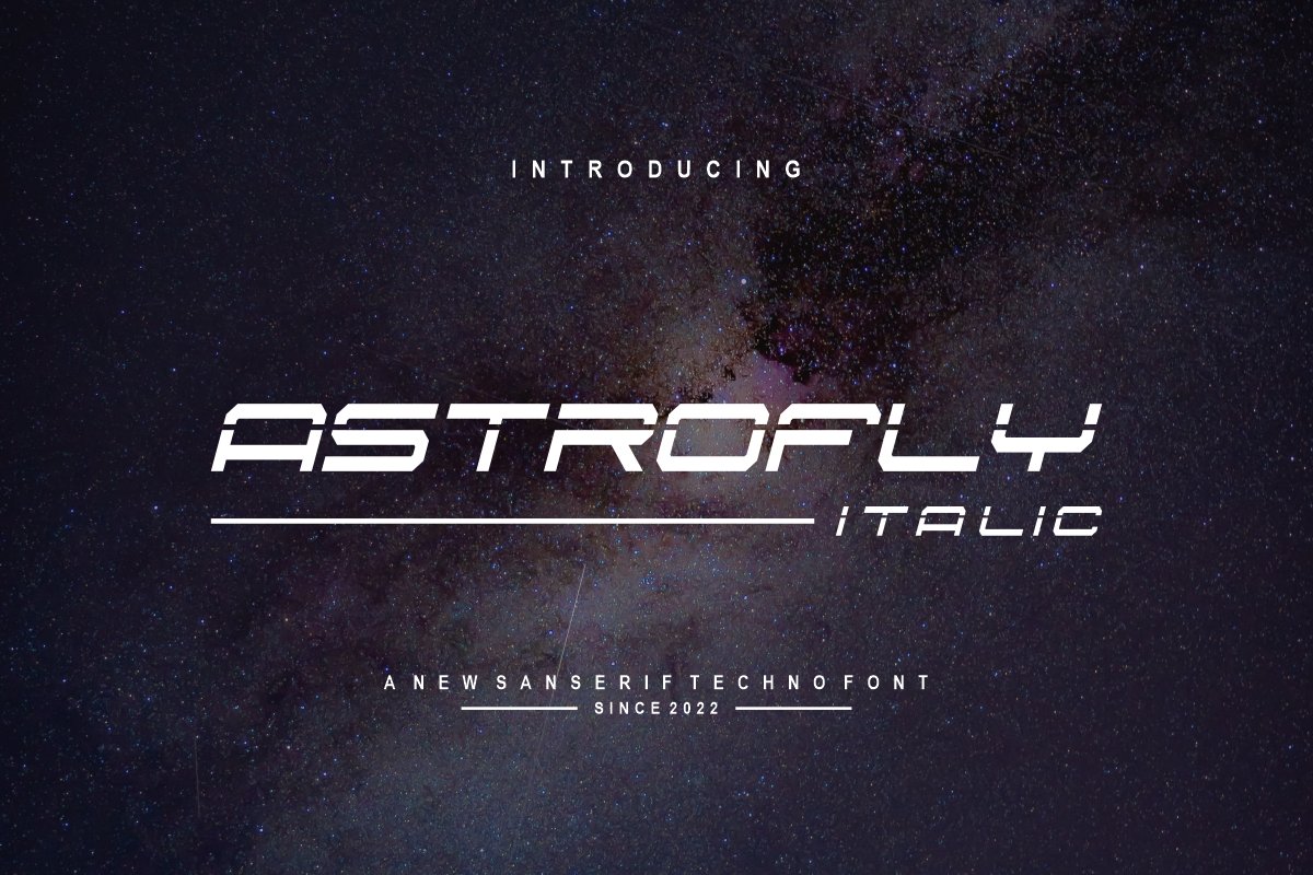 AstroflyItalic cover image.