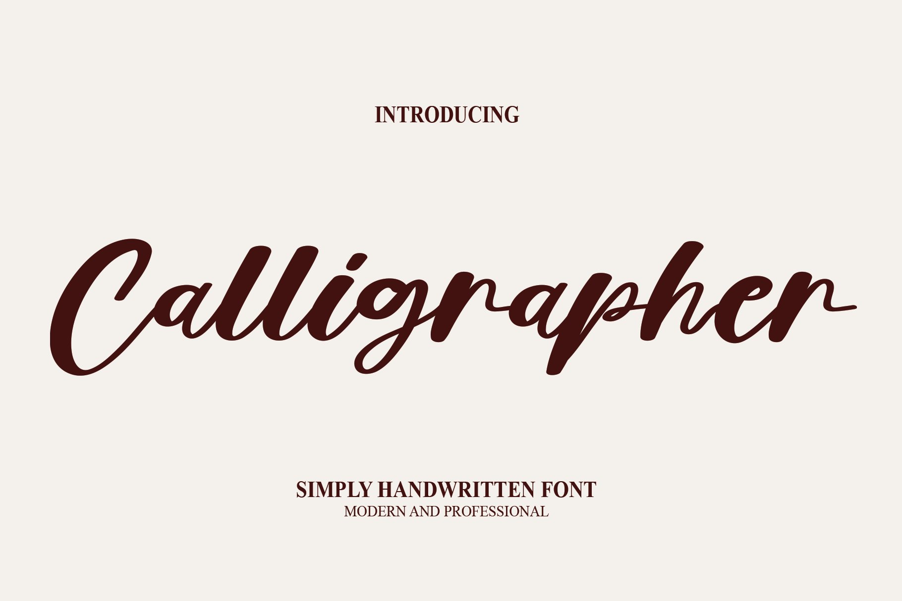 Calligrapher | Script Font cover image.