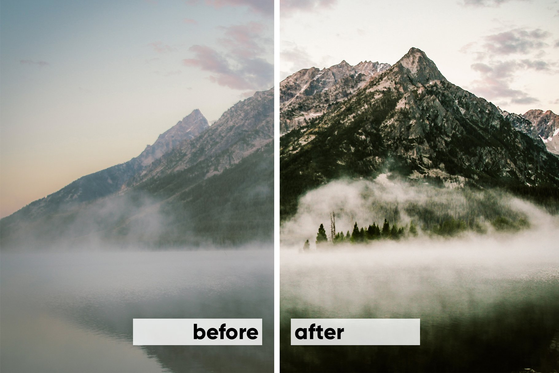 PERFECT Lightroom Landscape Presetspreview image.