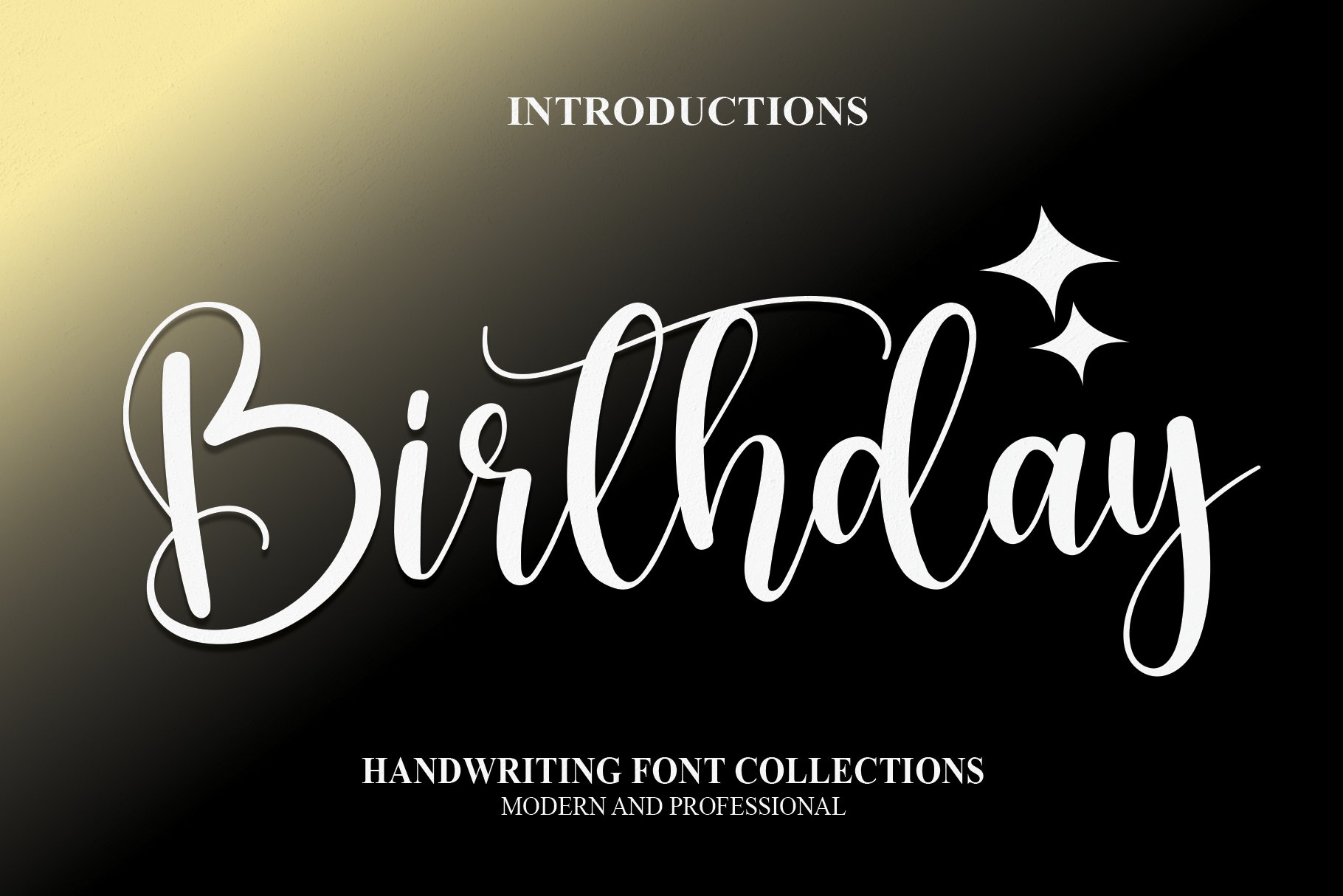 Birthday | Script Font cover image.