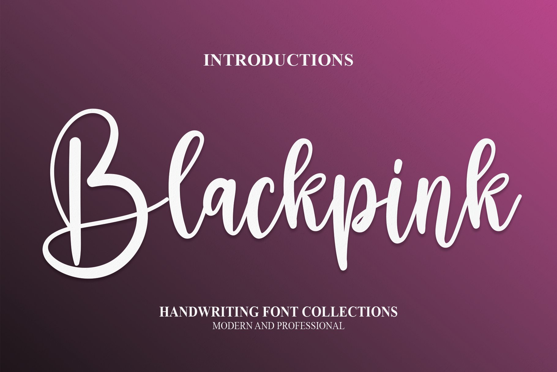 Blackpink | Script Font cover image.