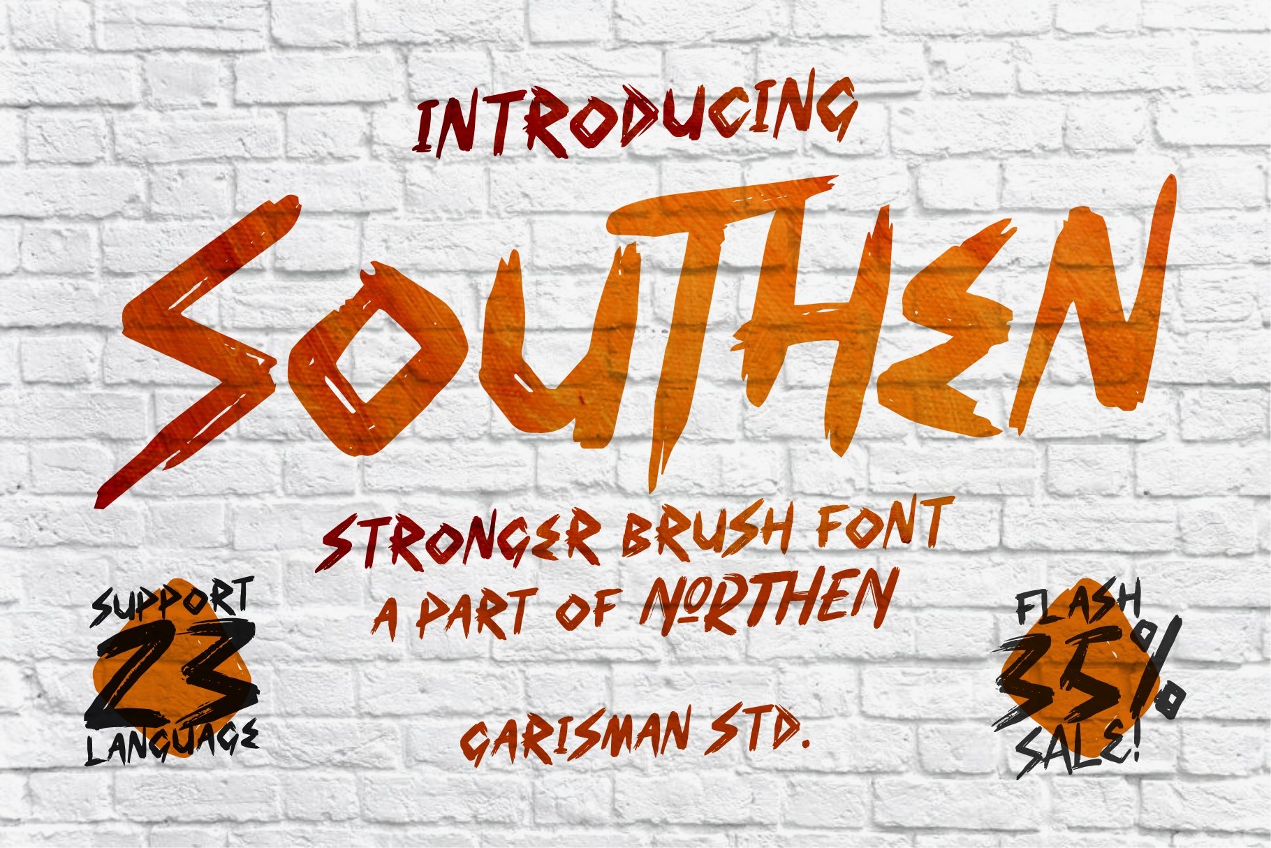 SOUTHEN Brush Fonts cover image.