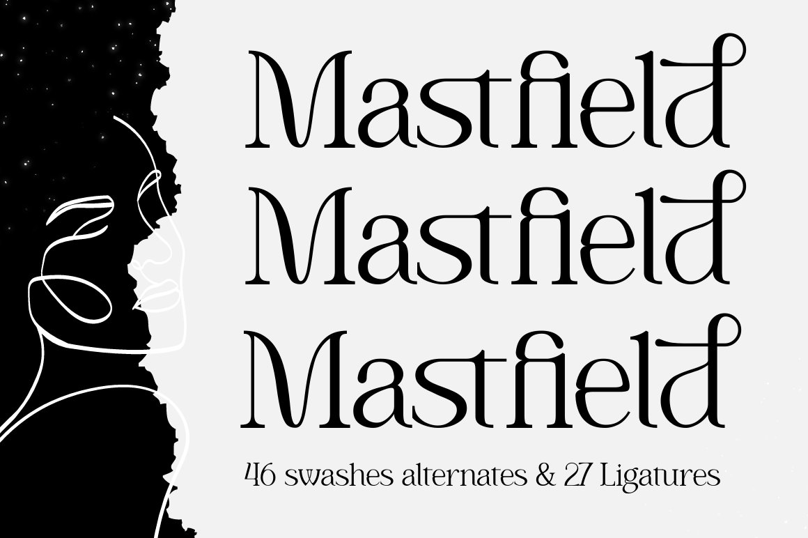 Mastfield - Modern Display Font cover image.