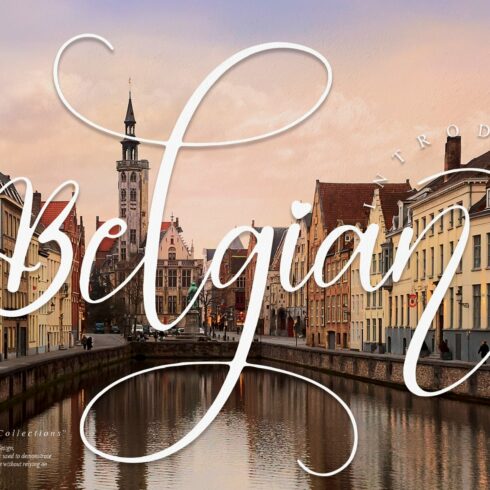 Belgian | Script Font cover image.