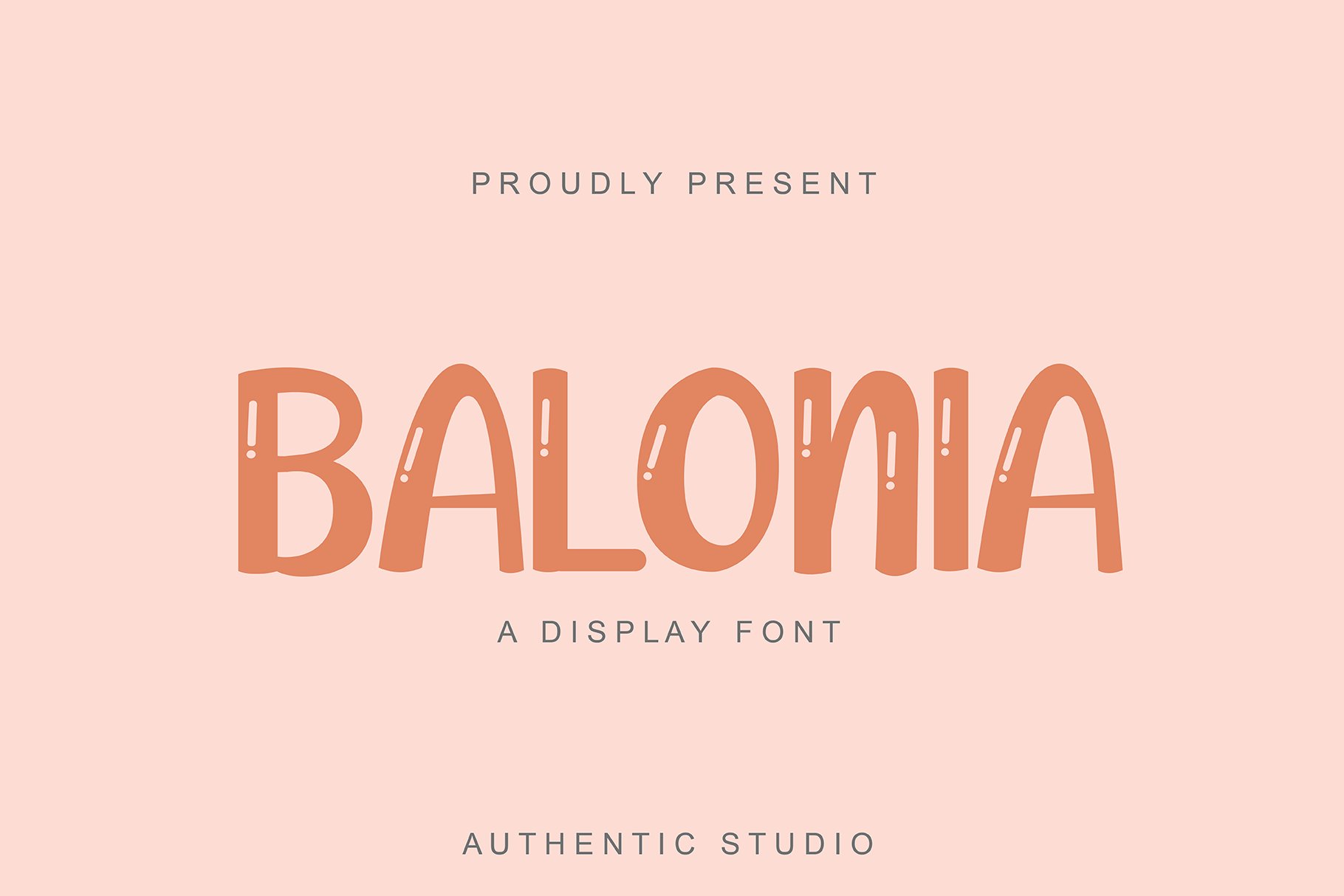 Balonia cover image.