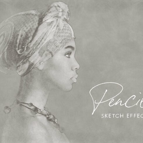 Pencil Sketch Photoshop Effectcover image.