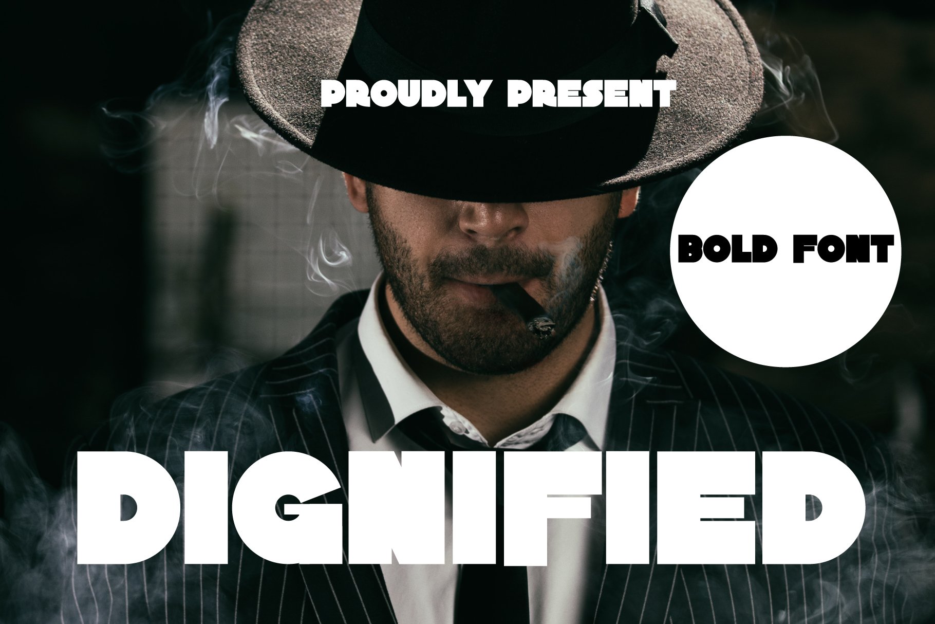 Dignified - Bold Fonts preview image.