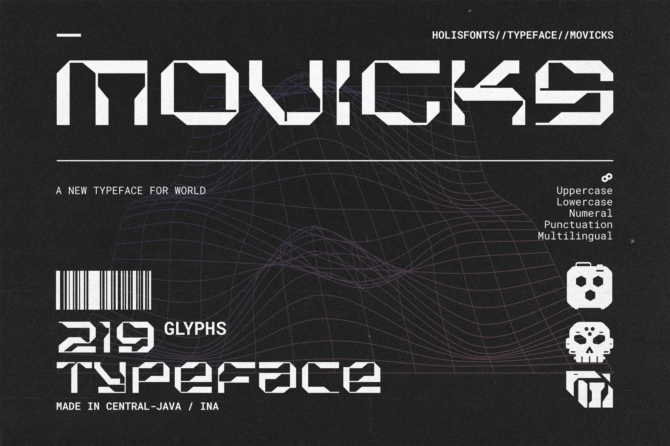 Movicks Typeface cover image.