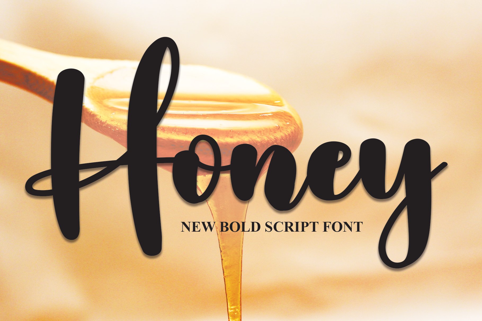 Honey | Script Font cover image.