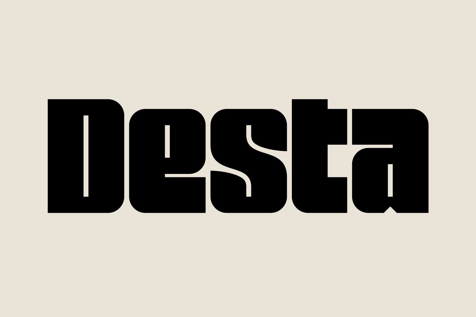 Desta – Font Family cover image.