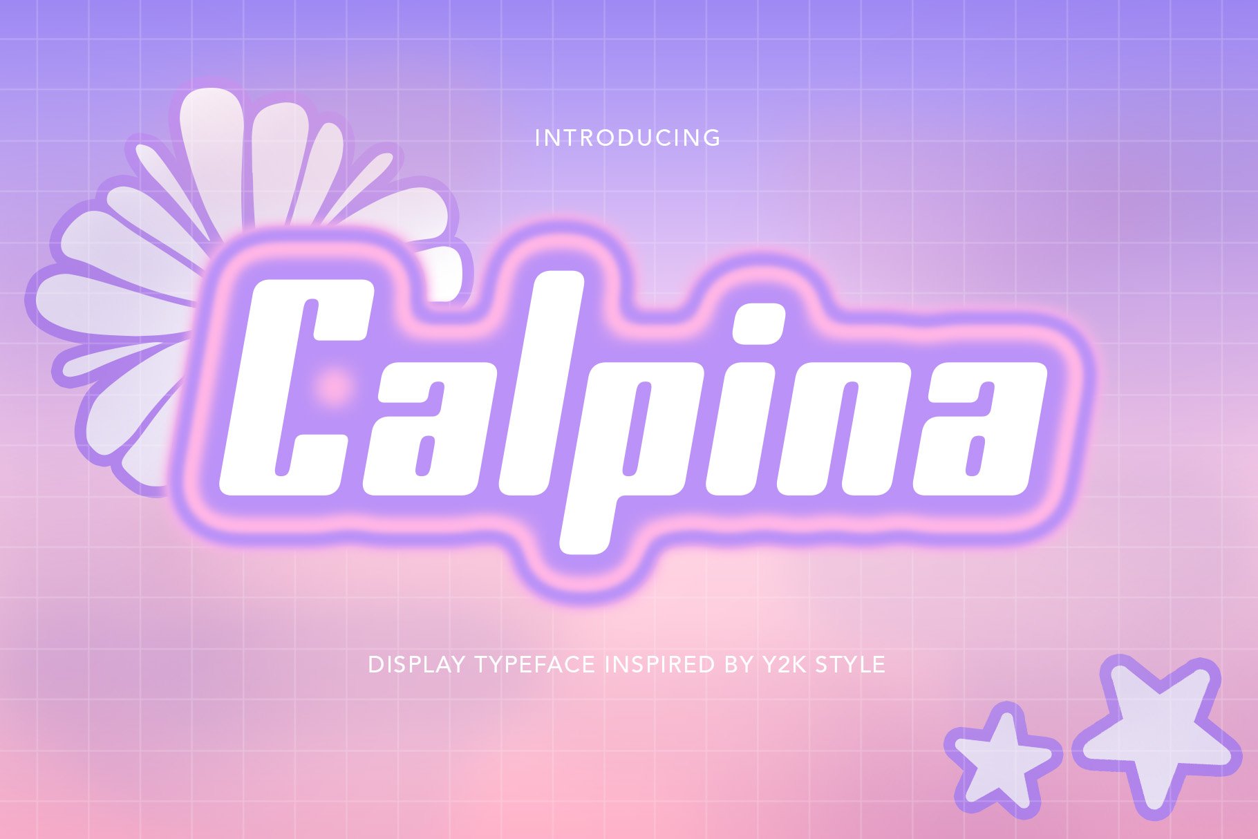 Calpina - Y2k Retro Font cover image.