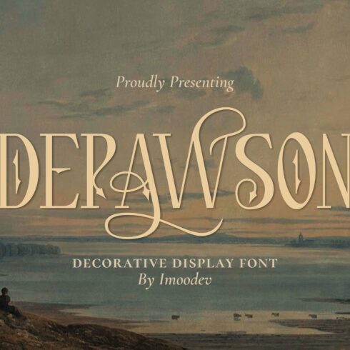 Depawson - Ornamental Typeface cover image.