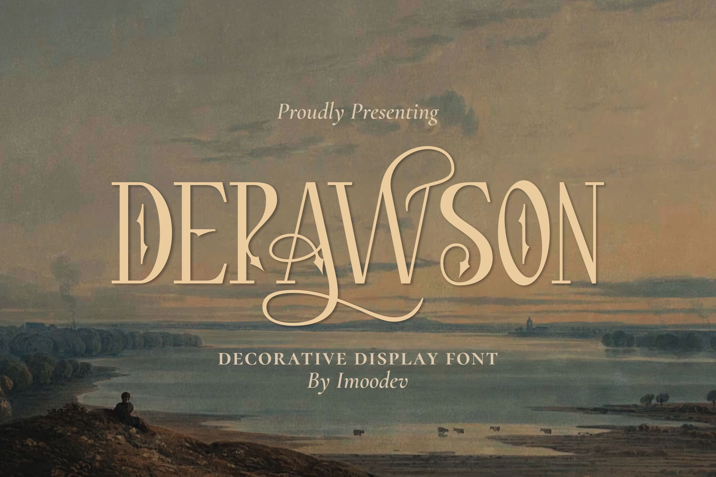 Depawson - Ornamental Typeface cover image.