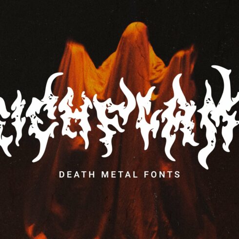Richflame - Death Metal Fonts cover image.