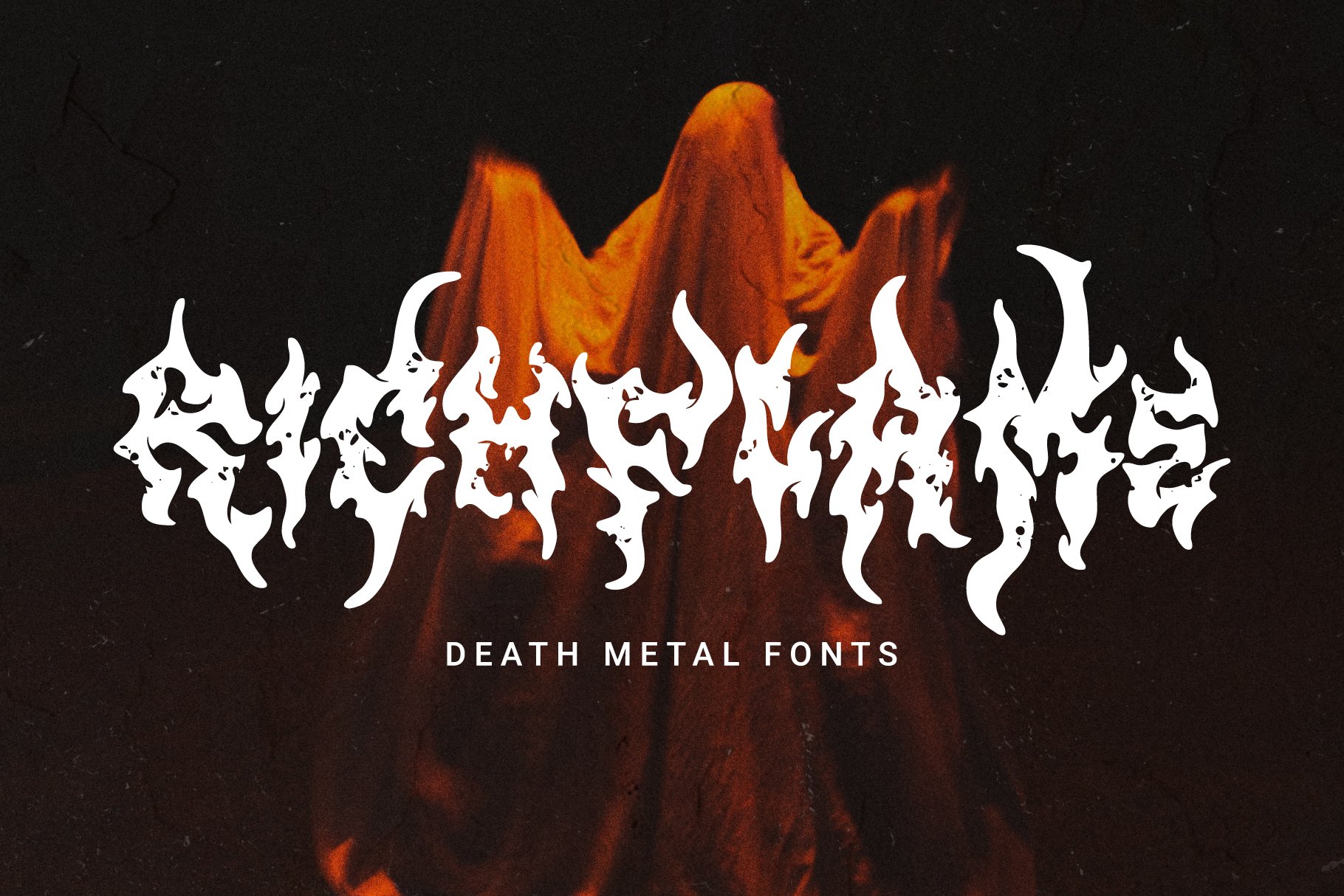 Richflame - Death Metal Fonts cover image.