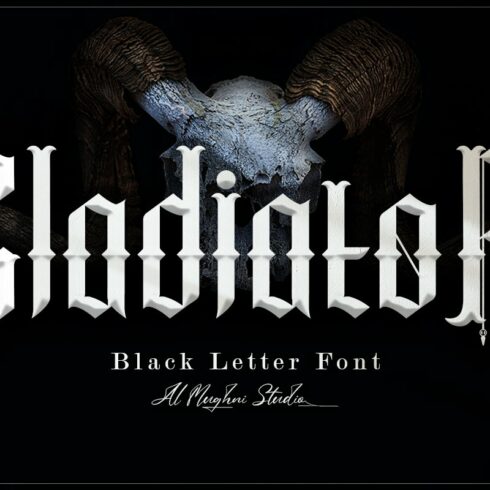 GladiatoR Blackletter cover image.