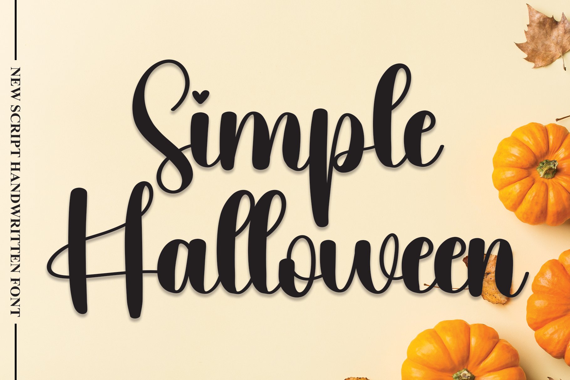 Simple Halloween | Script Font cover image.